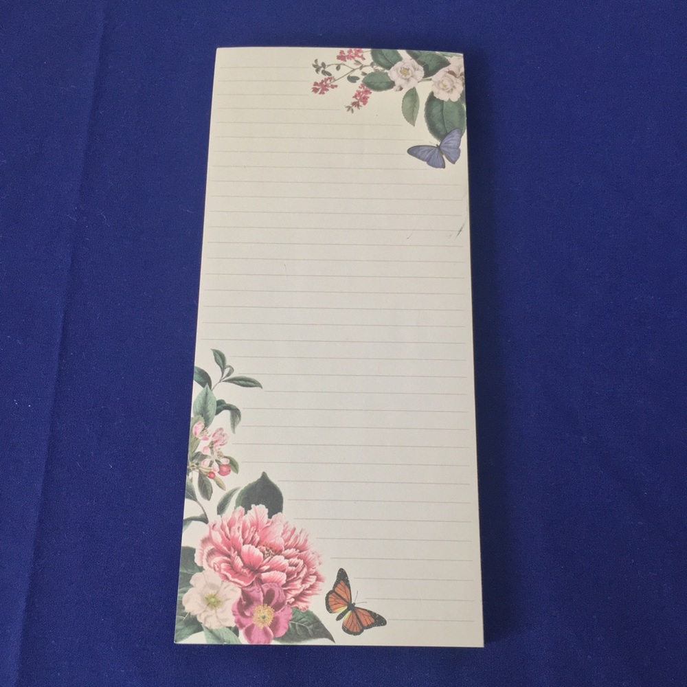 Butterfly and Flower Notepad - Picture 5 of 7